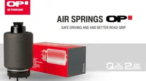 Air Springs: discover the new OP range for safe driving and and better grip on the road